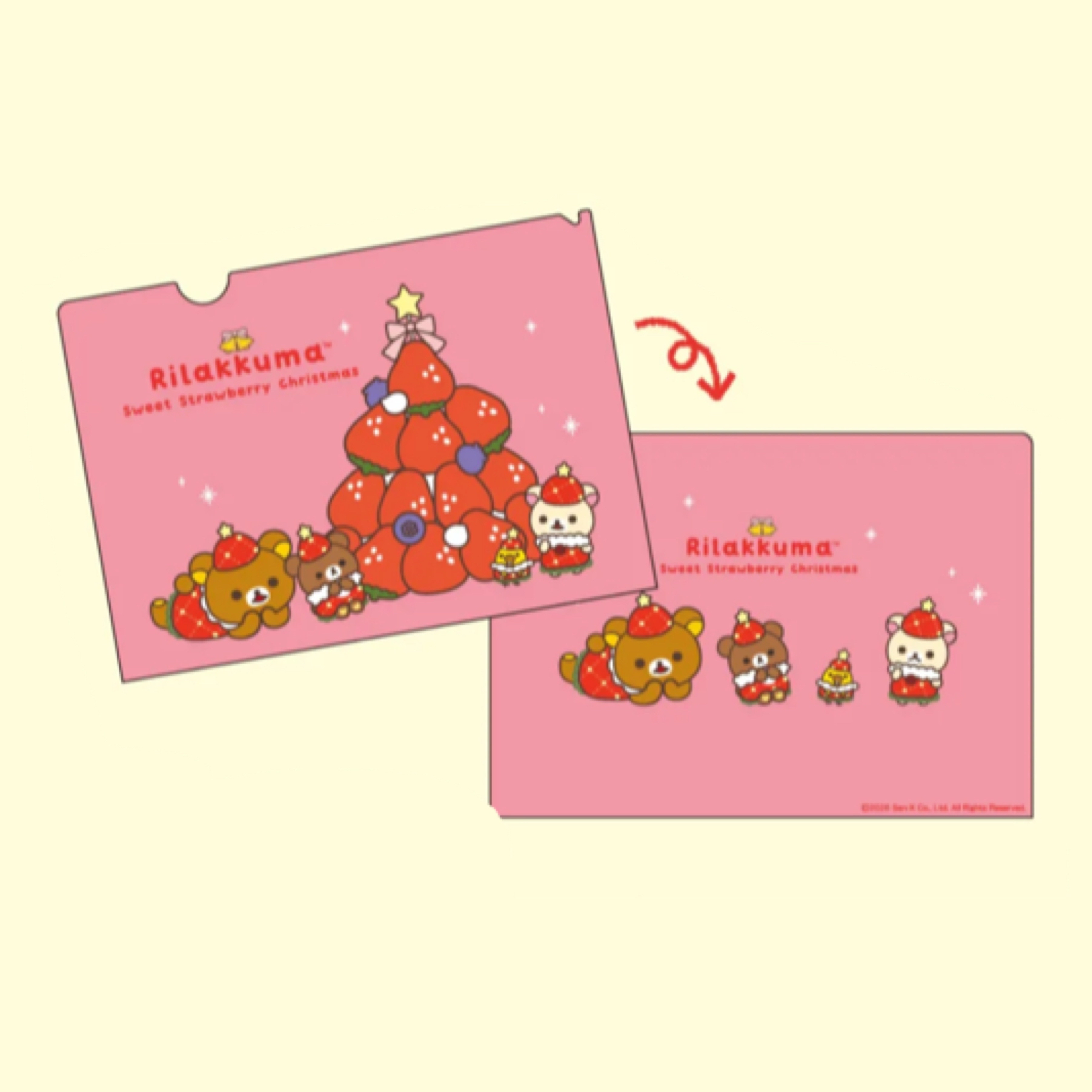鬆弛熊 聖誕限定 A4FILE｜預訂