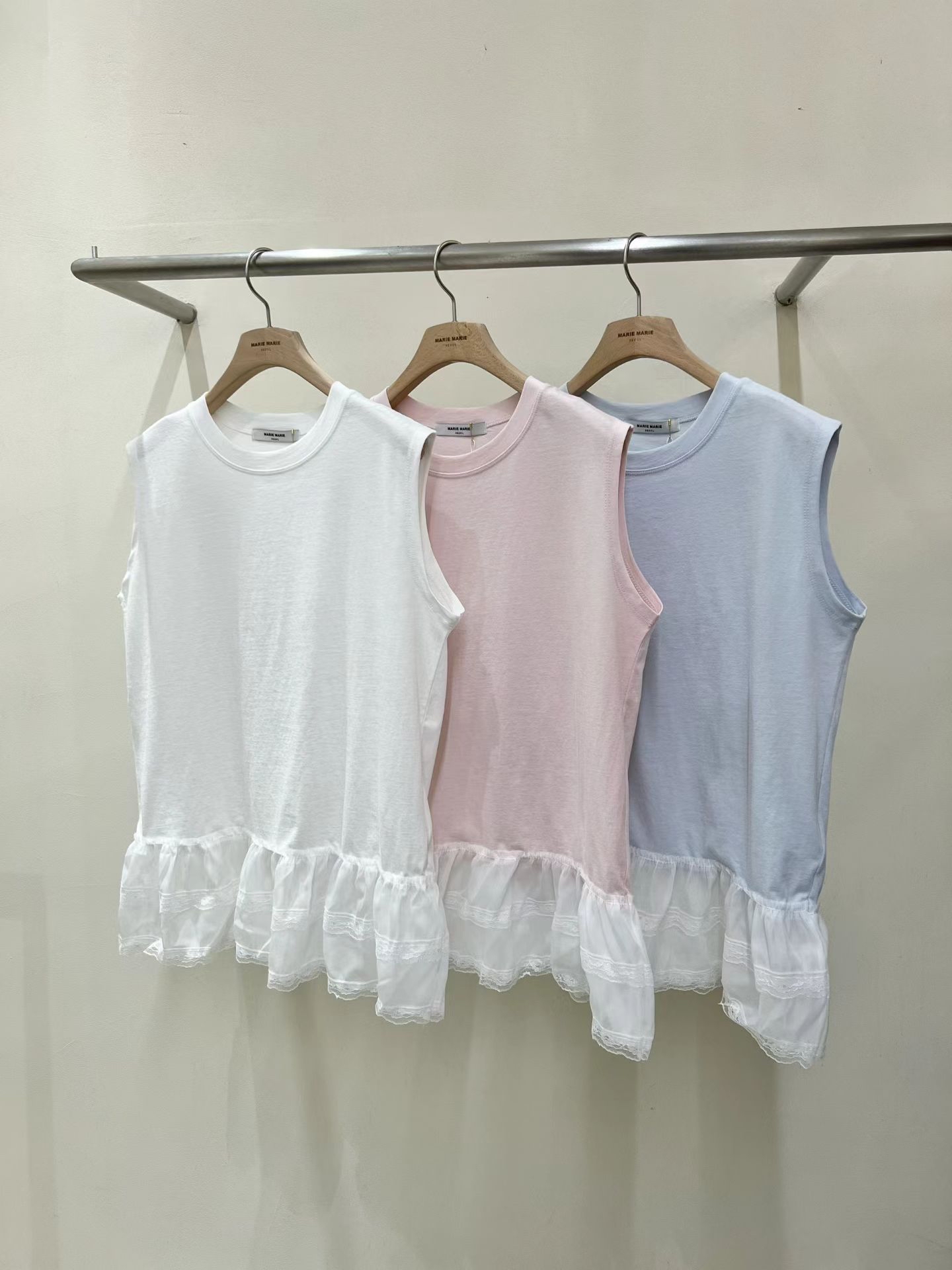 Mariemarie Lace 腳背心