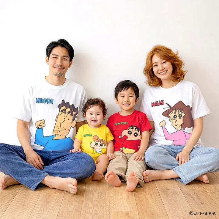 蠟筆小新兒童短袖Tee 親子款 Pocket Tee款 5款可選