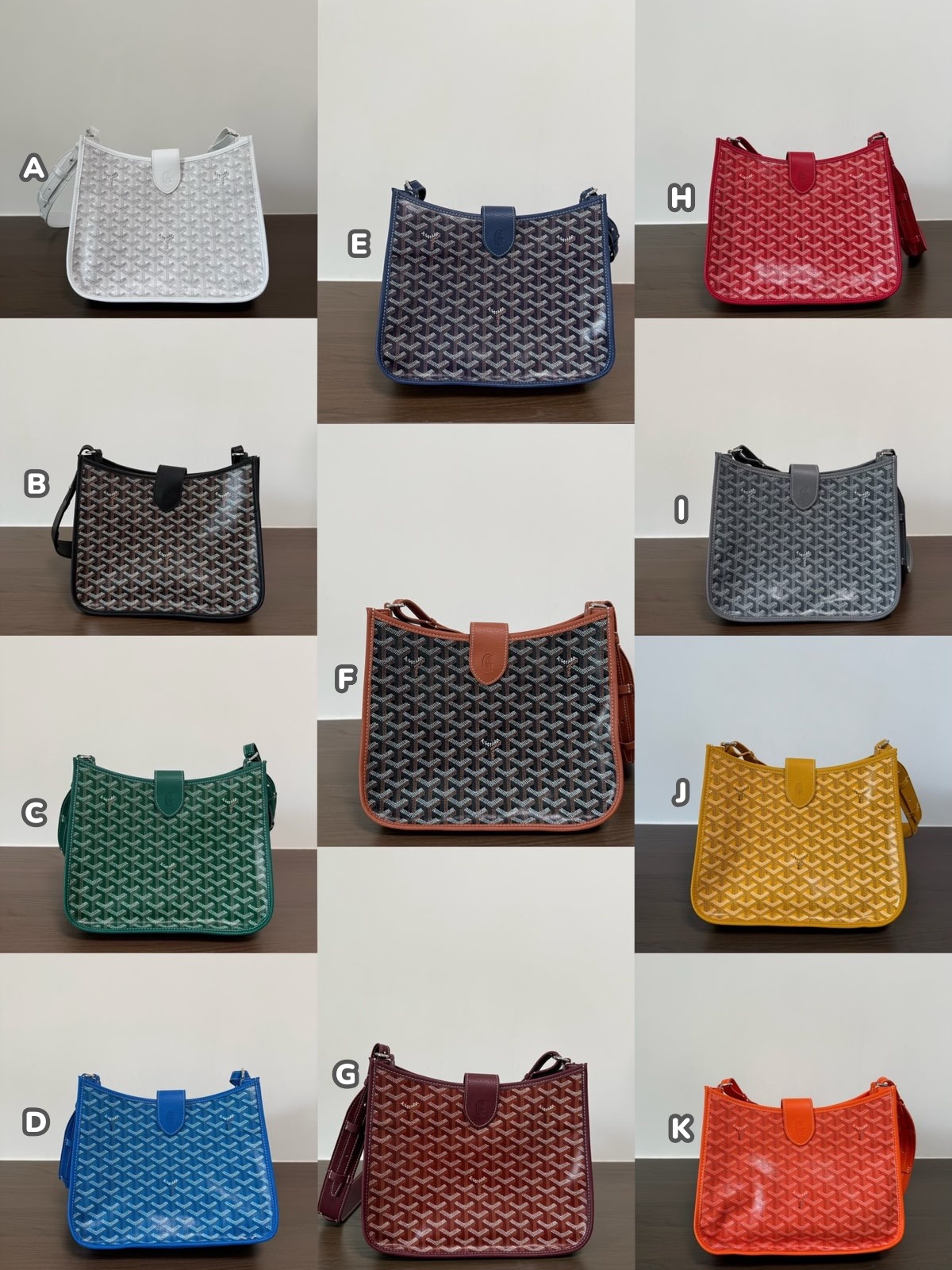 Goyard musette伊芙琳斜挎包 禮盒包裝