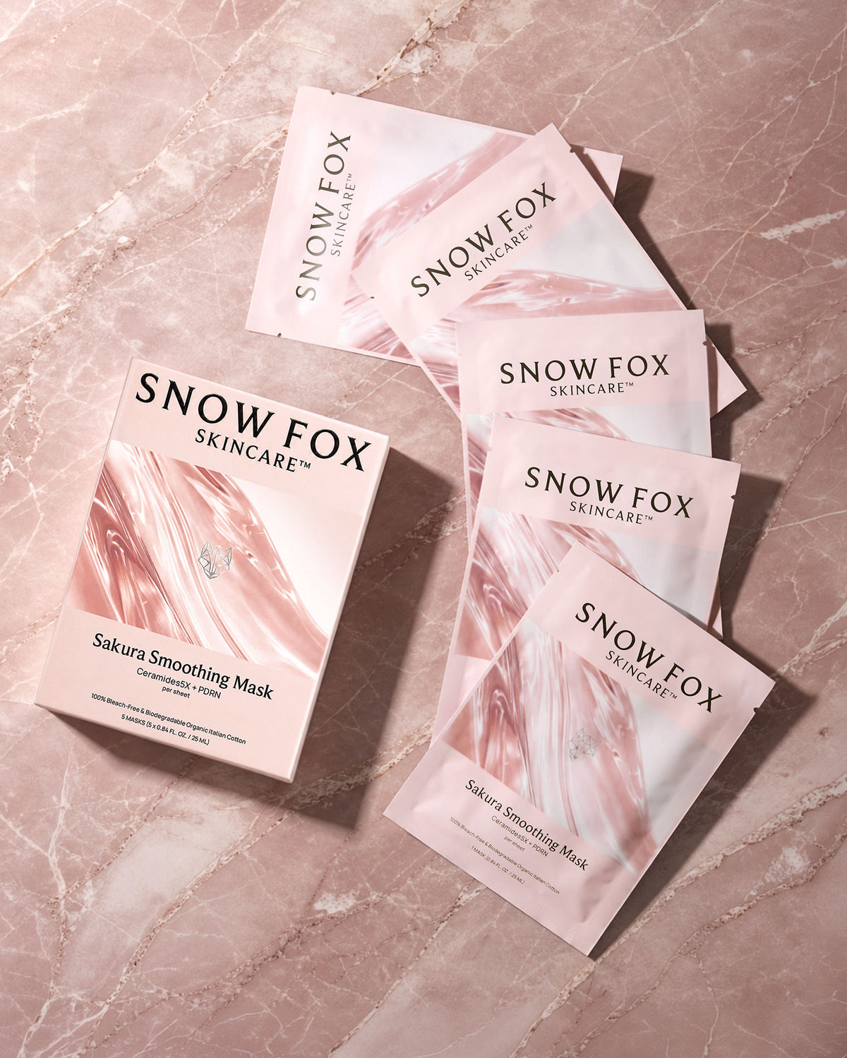 Snow Fox 櫻花 PDRN 嫩滑肌面膜