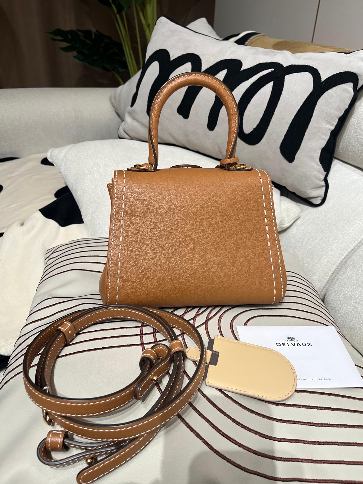 Delvaux brillant mini rodeo calfskin 📣專門店售價$58800📣 100%Authentic ,98%new  ✅塵袋✅鏡✅證書✅背帶✅代購收據