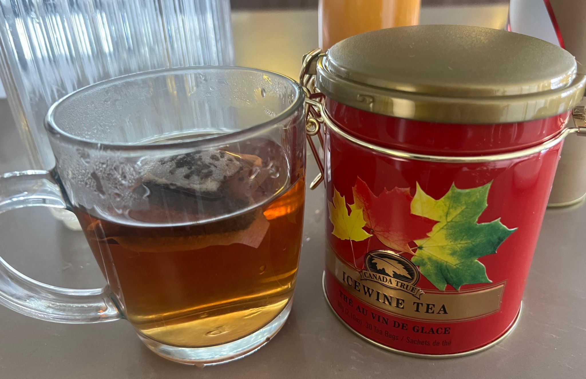 加拿大直送  CANADA TRUE Icewine Tea 30 Tea Bags 60g (加拿大CANADA TRUE 冰酒茶 園鐵罐裝 30茶包 60g)