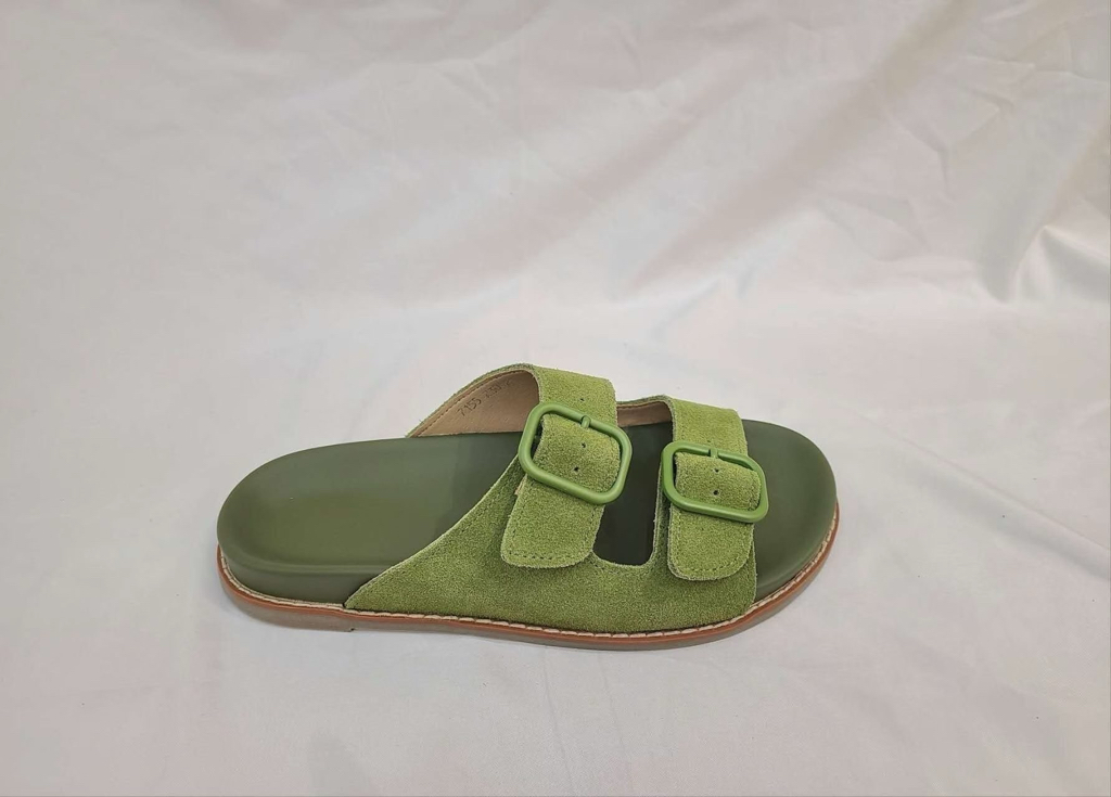 彩色夏天牛皮涼鞋🩴✨顏色靚，韓國新出Size 35/36/37/38/39/40