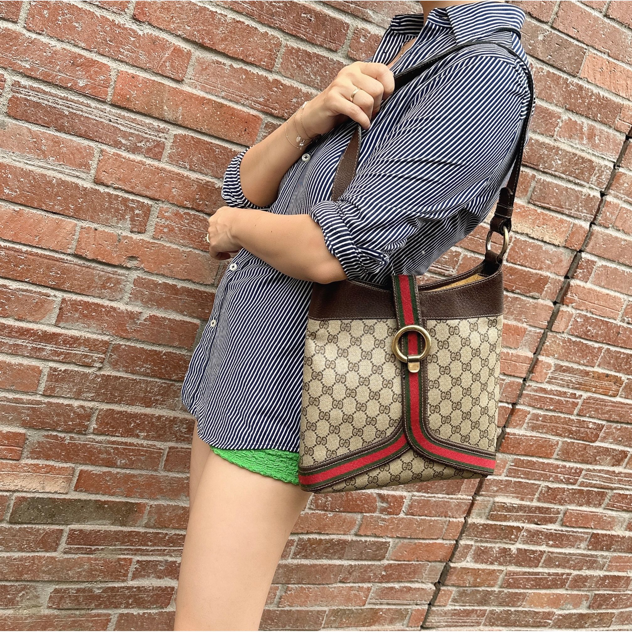 SAC CABAS GUCCI OPHIDIA VINTAGE CIRCA 80'S