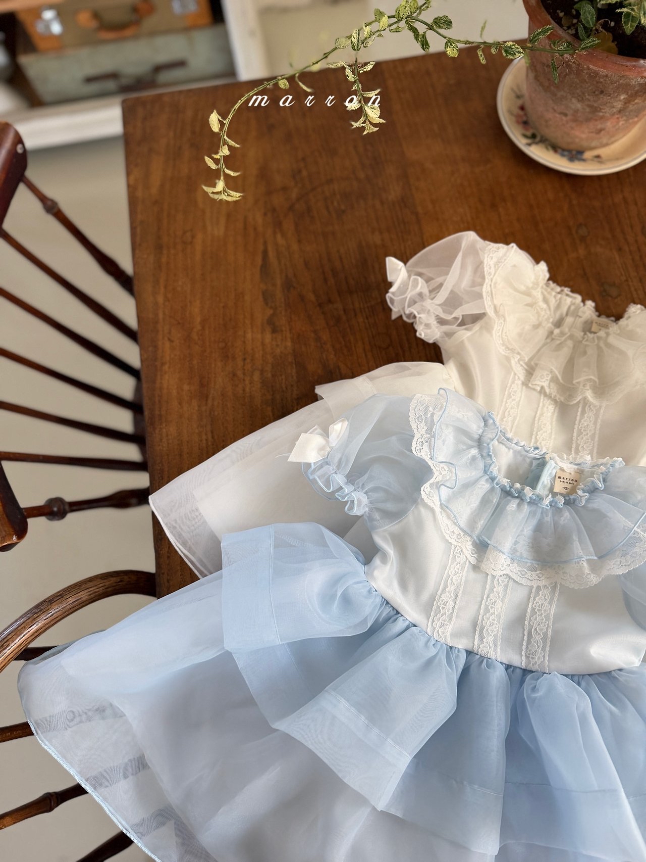 🇰🇷Marron 裙（不含蝴蝶結領）