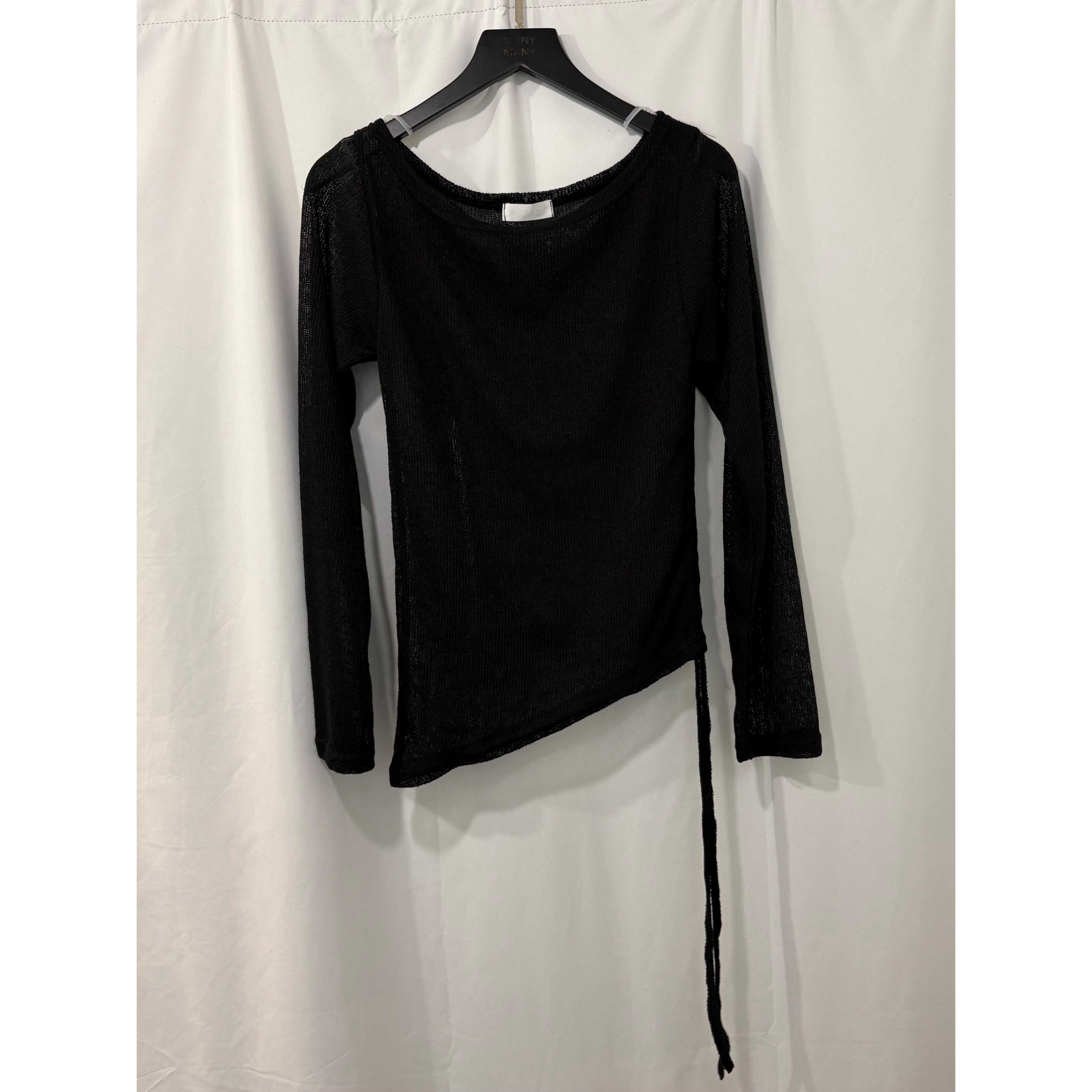 新品價5月22截💙2605U《SHEER DRAWSTRING SIDE TOP》