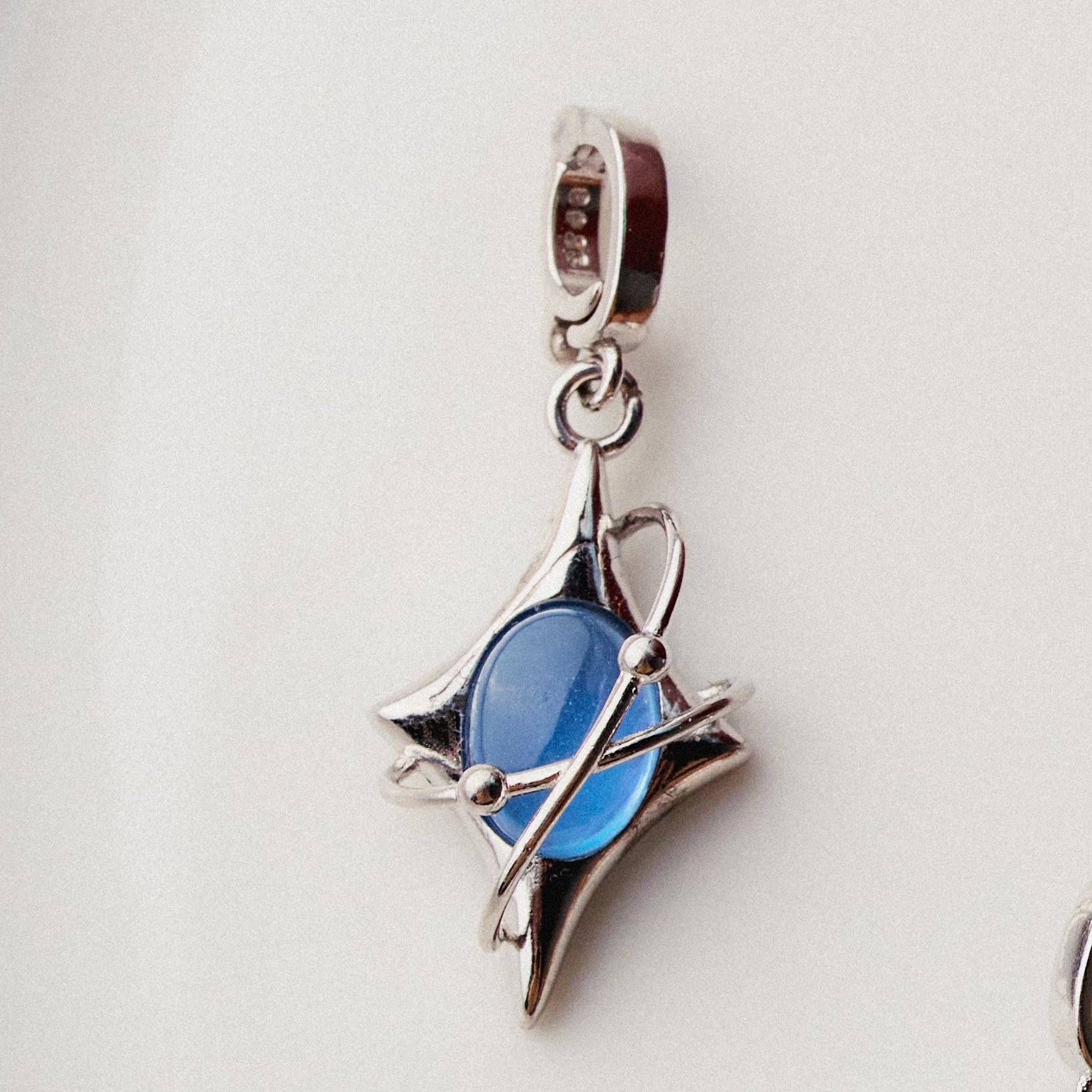 Mocha Bleu Pendant