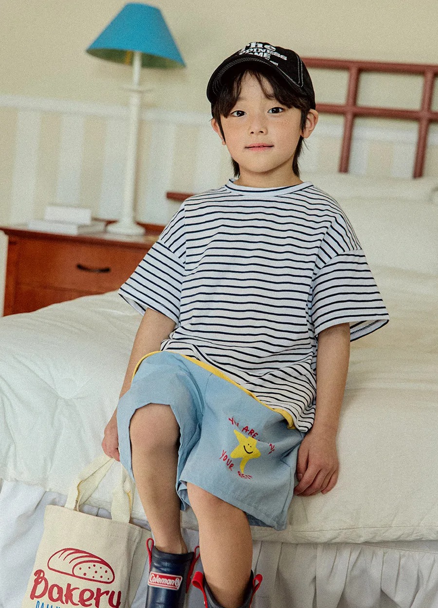 閃亮星星五分短褲 2色