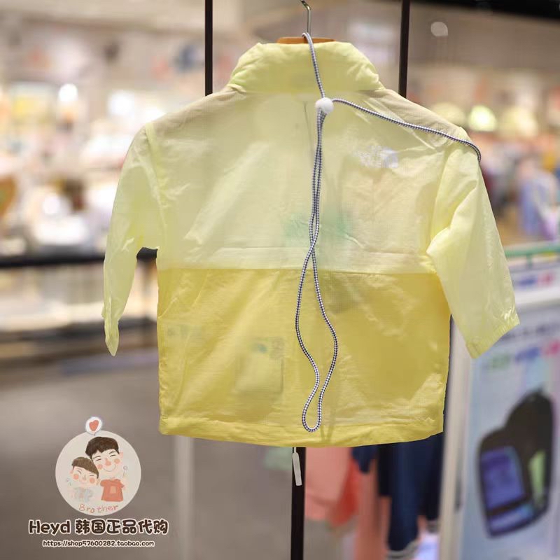 0632 親子❤️TNF夏季連帽薄防曬外套+斜孭袋 兩件套