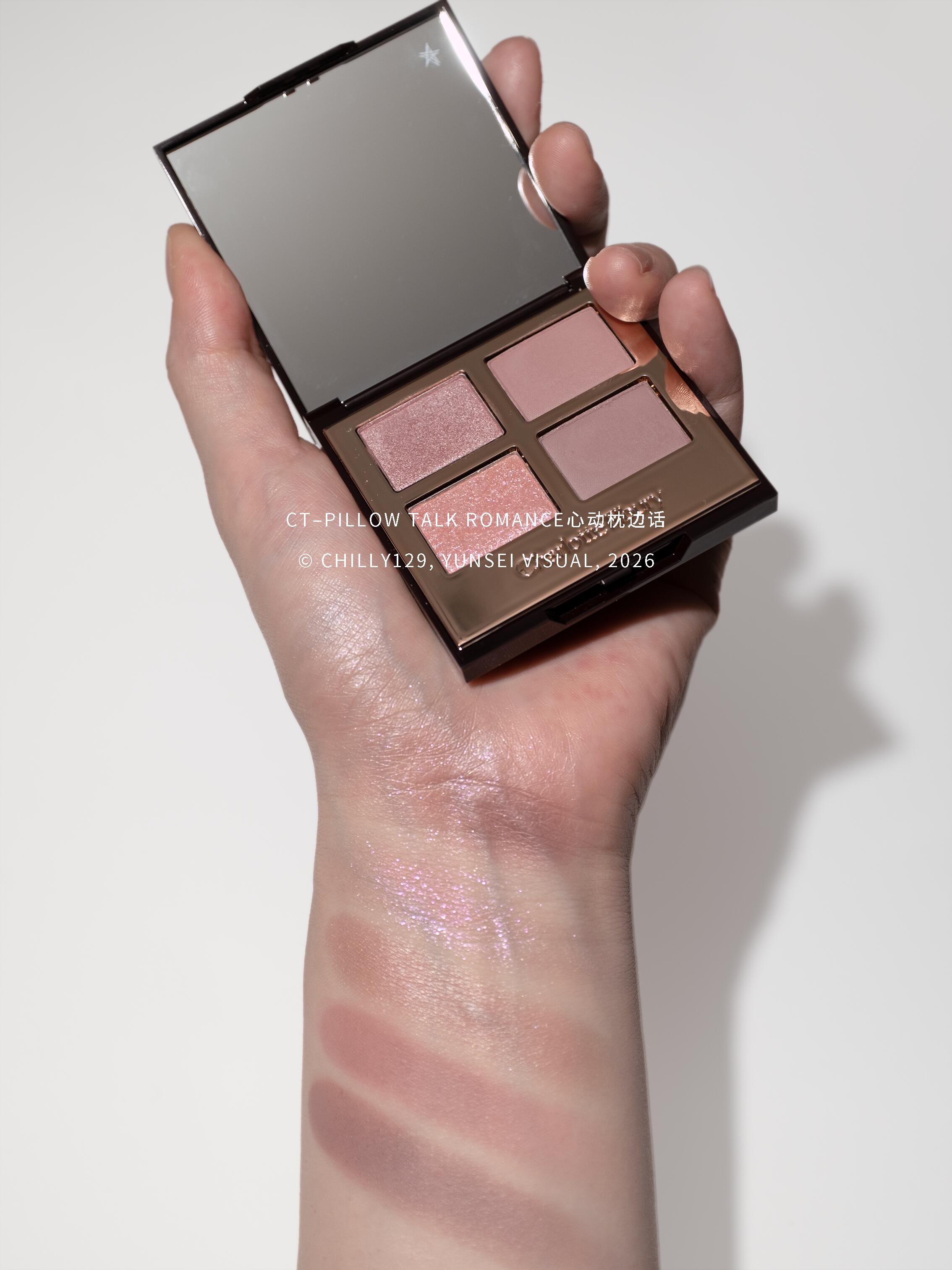 🆕新品！🩰亞洲限定! Charlotte Tilbury CT #Pillow talk romance 四色眼影 心動枕邊話/芭蕾盤