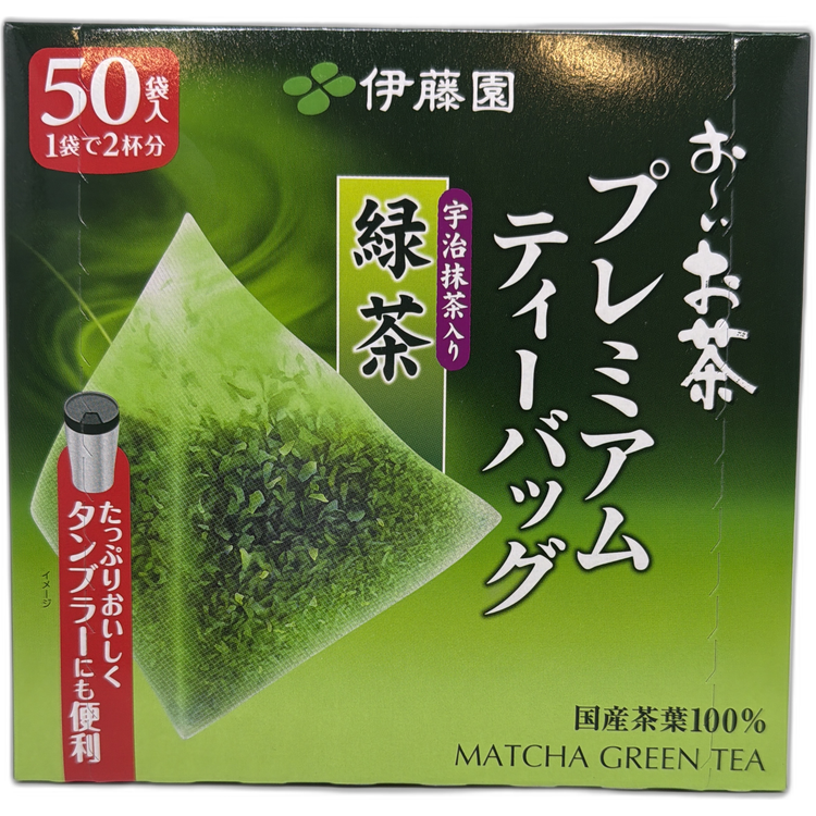 伊藤園 高級茶包 宇治抹茶綠茶 50包