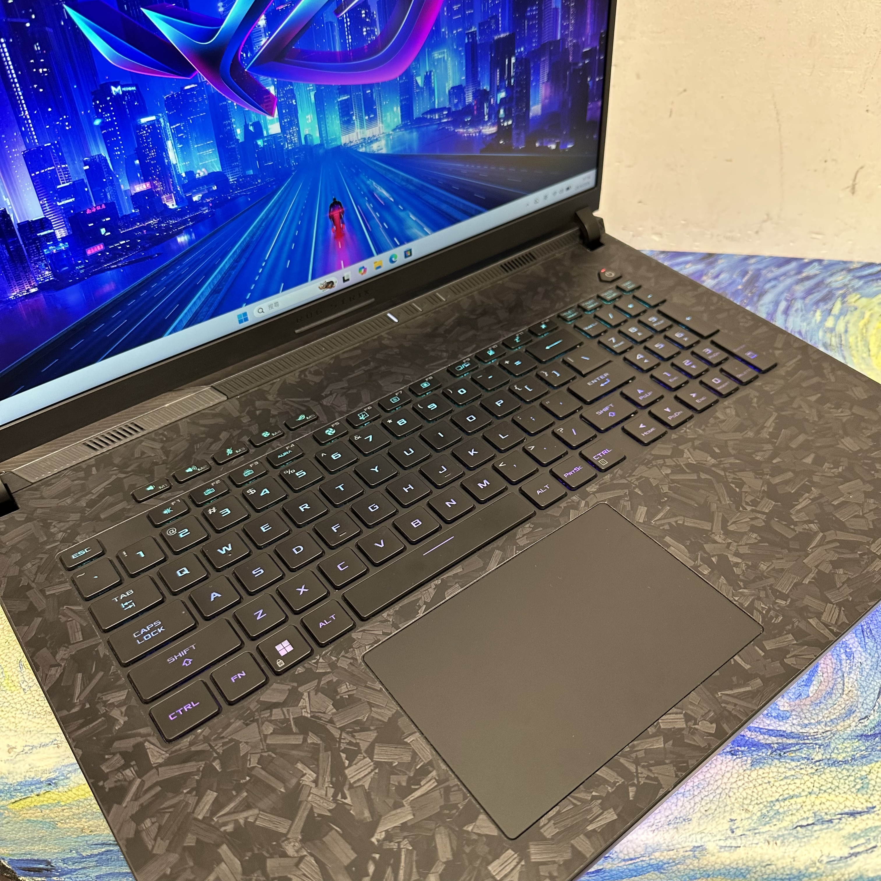 #5788 （頂級18寸 RTX4090華碩ROG Strix Scar🔥電競機)ASUS ROG i9-13980HX/32GB Ram/4TB SSD/RTX 4090 16GB獨立顯示卡/240Hz 2.5K Mon/18寸 Mon/ Gaming Laptop / Gaming Notebook / Movie / PC Gaming / GTA /  文書 / 打機  /