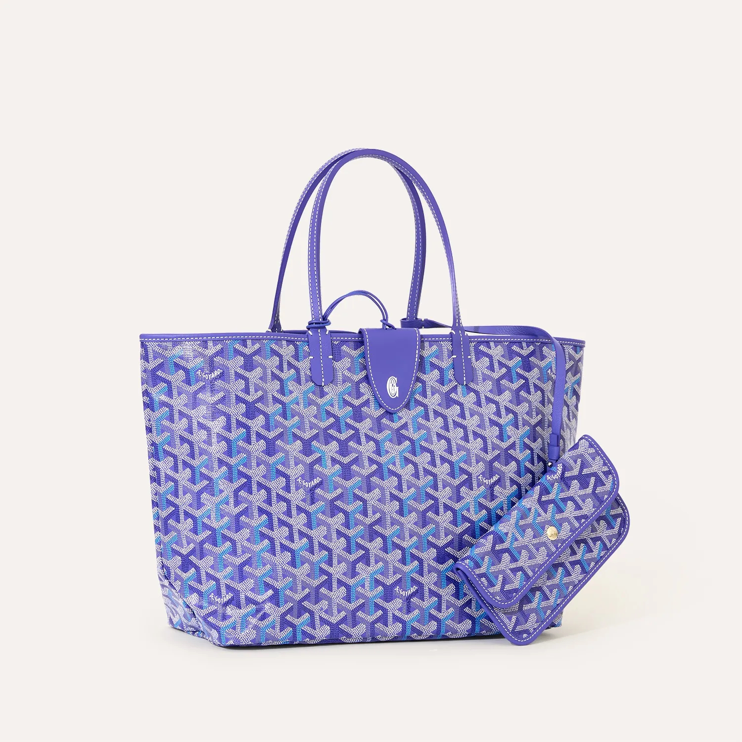Goyard 全新🆕 Goyard 全新🆕 2026春夏限定版 Purple 紫藍色 Saint Louis multicoloured Tote Bag, PM size 