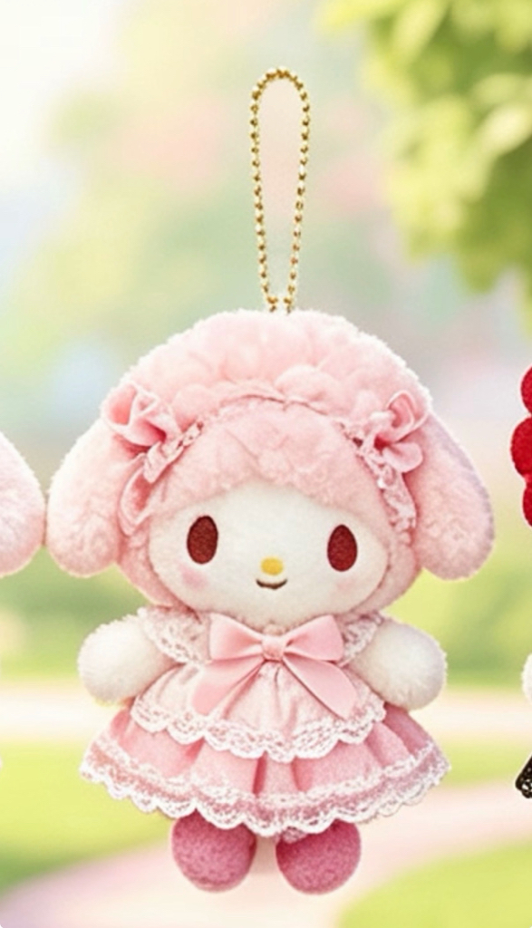 ［12月尾到貨]Sanrio Lolita公仔掛飾系列