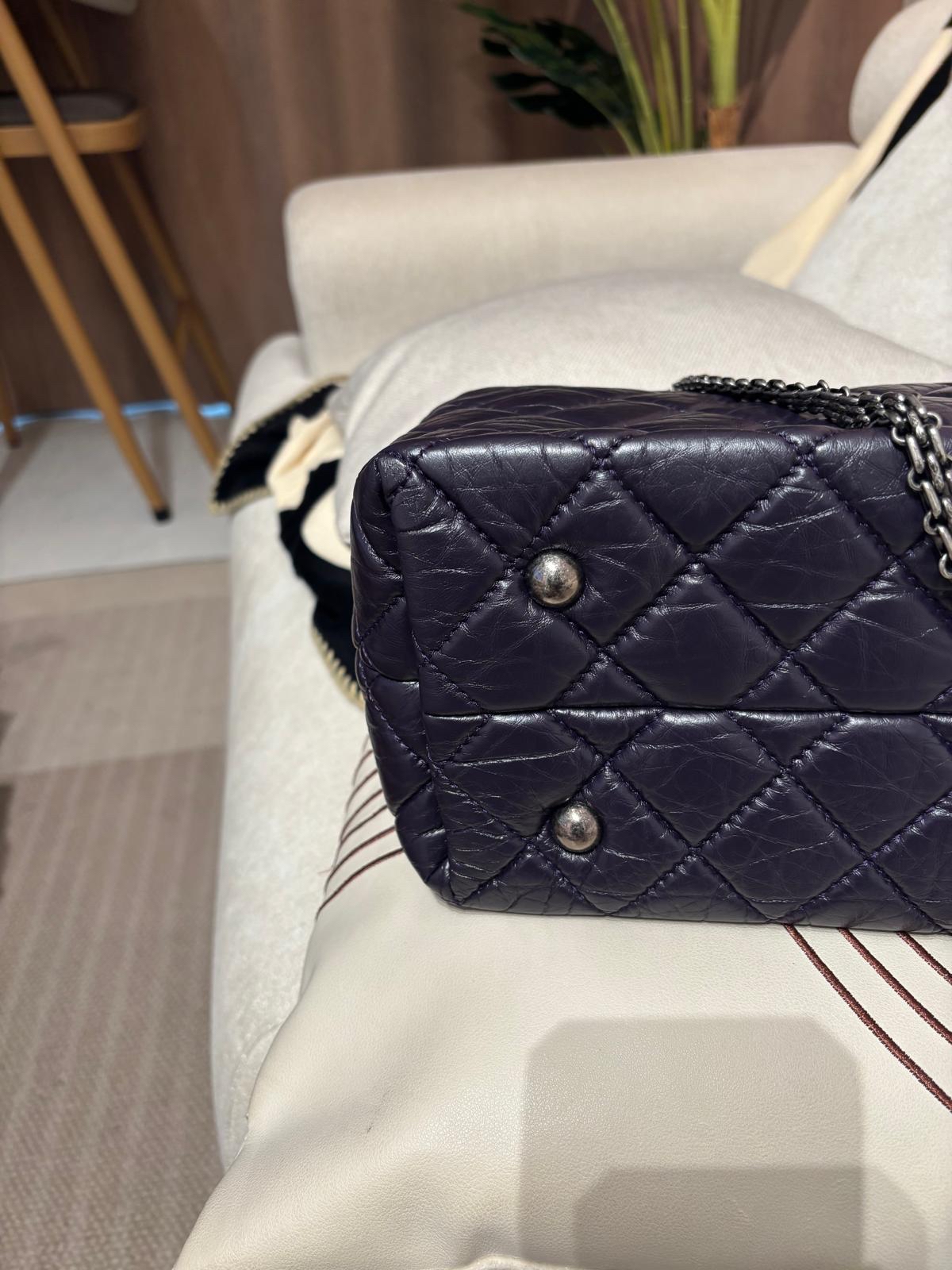 Chanel 2.55 calfskin Shoulder Chain tote bag 100%Authentic ,98%new ✅card✅dust bag✅box