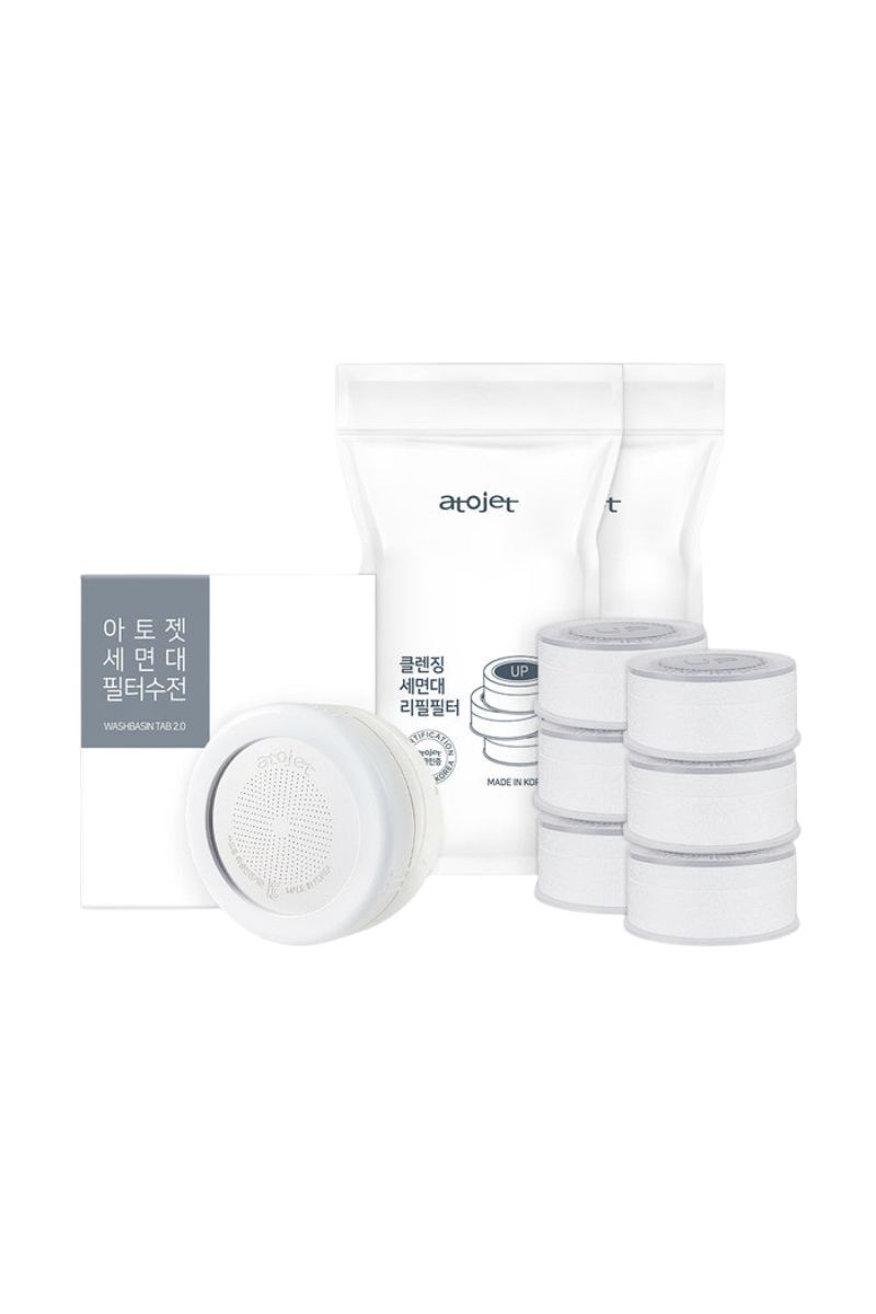 ATOJET | 浴室高階版洗臉台用蓮蓬頭+3p補充包*2包