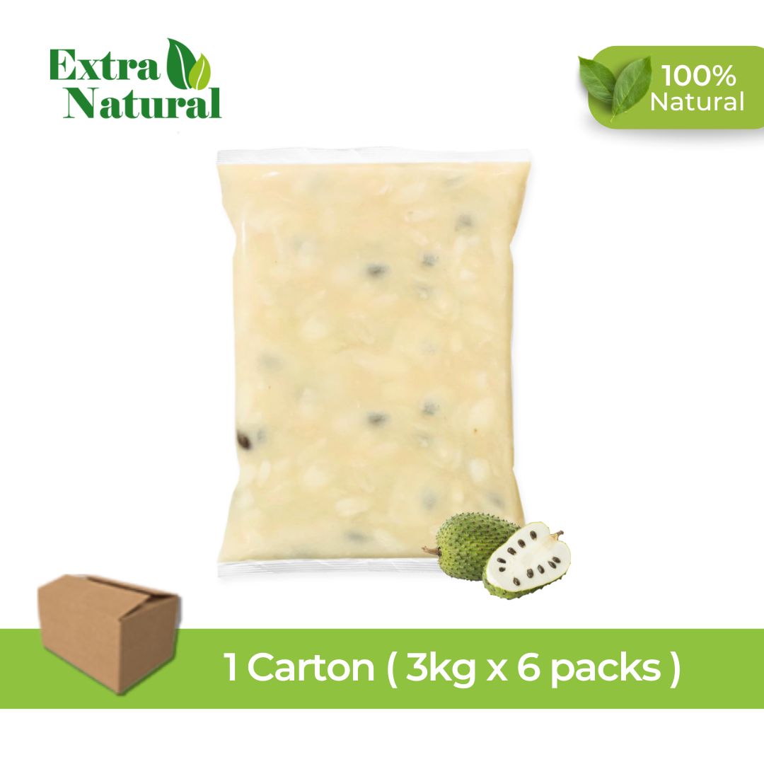 Frozen Soursop with seed Pulp