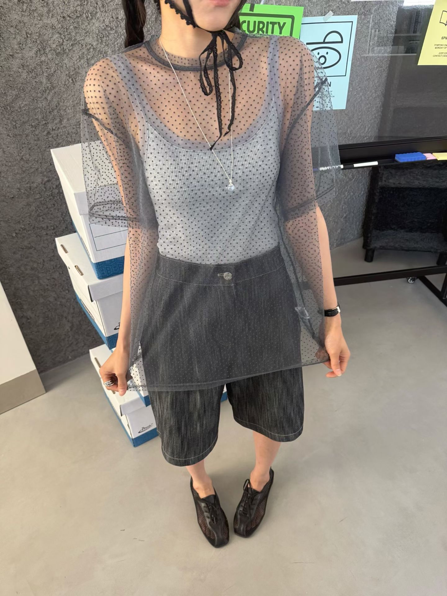 221418 點點紗Tee