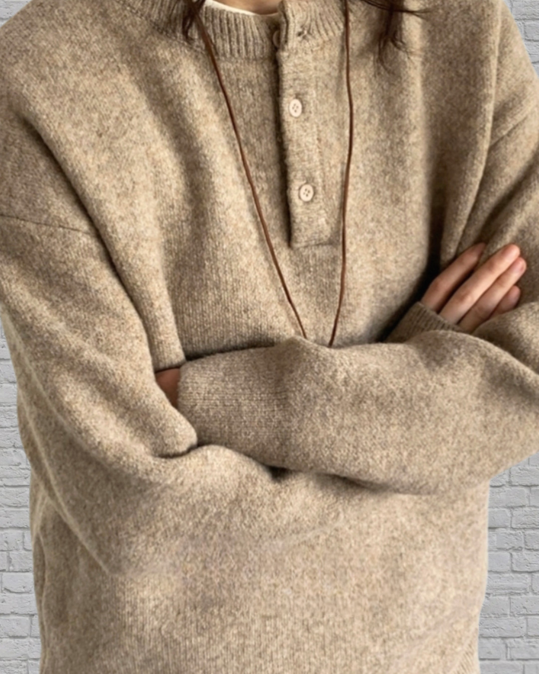 W116百搭男女款針織毛衣