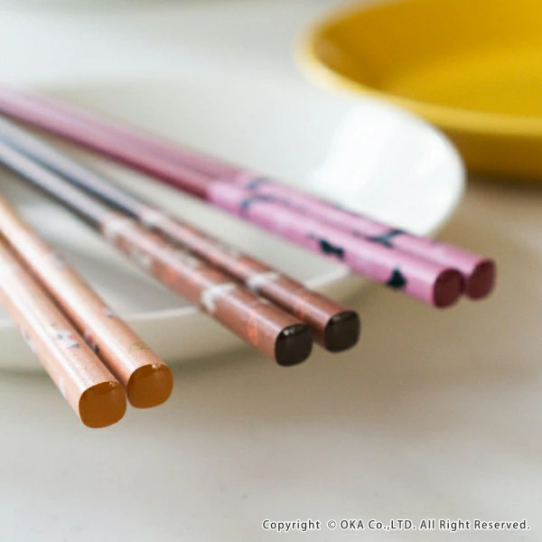 🔥🔥【日本製《ISHIDA》貓咪系列 天然木防滑筷子 5膳組】