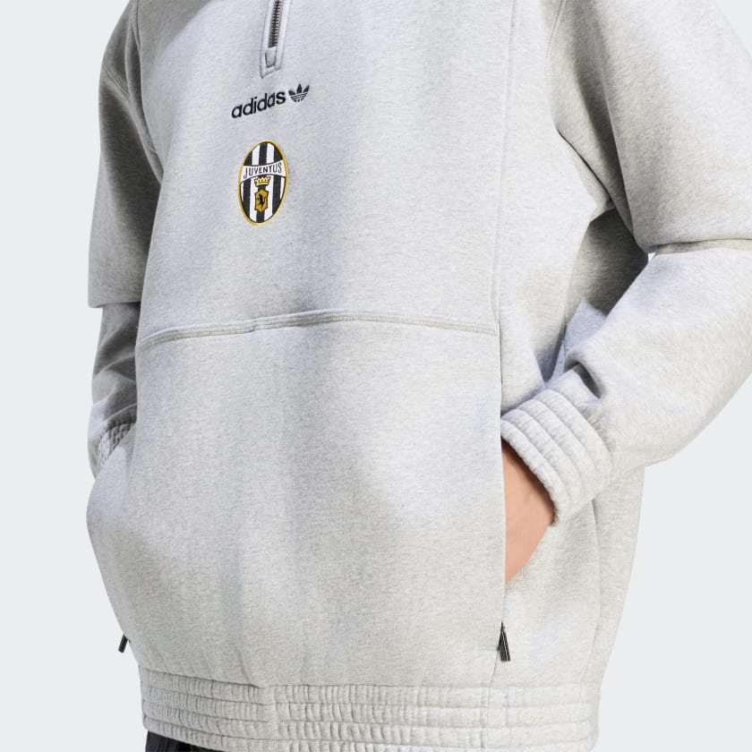 Adidas Juventus 祖雲達斯EQT 半zip拉鏈羊毛衛衣 KF9829