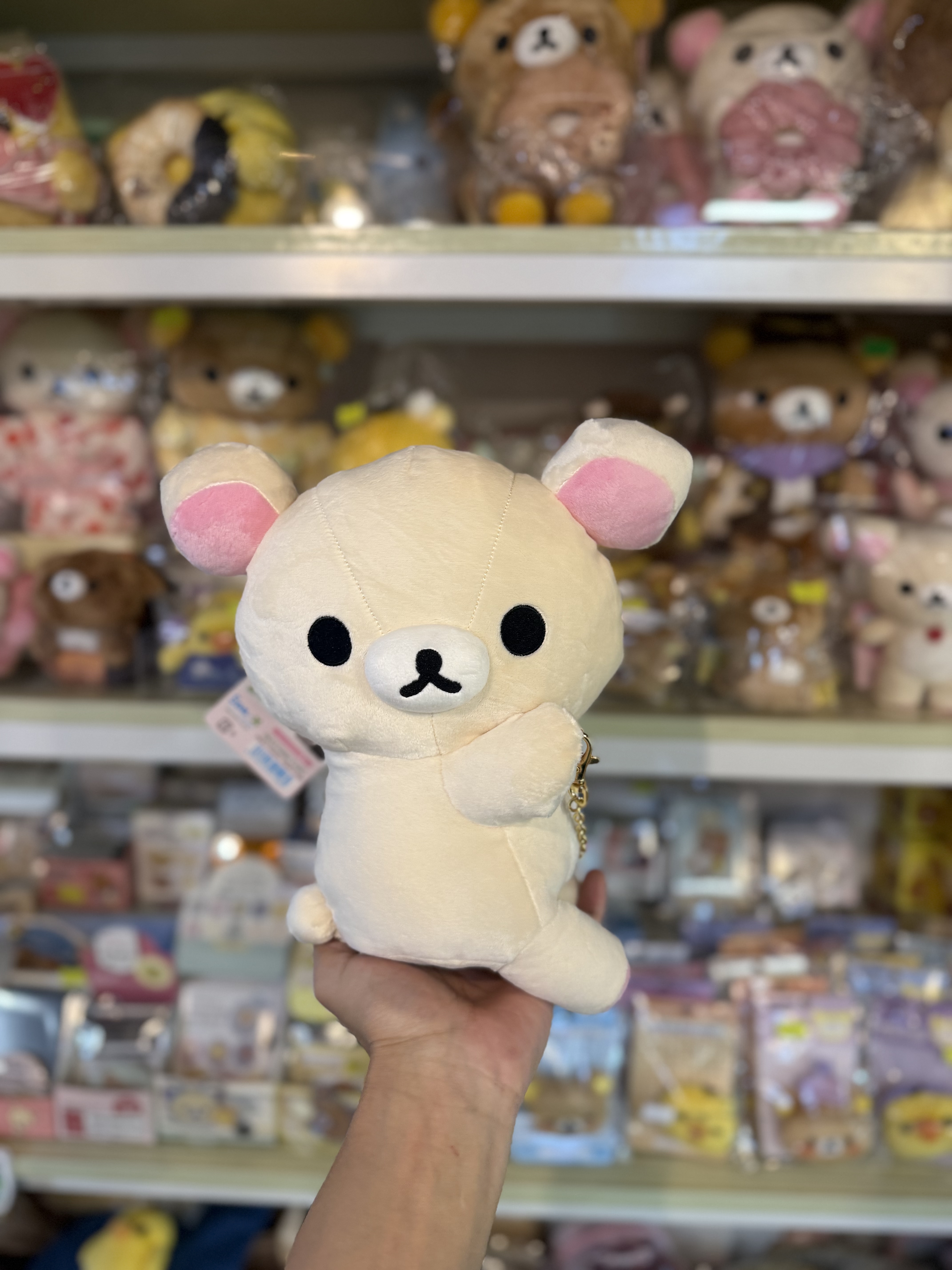 《現貨》全新日本專店限定 小熊10週年紀念系列 小白熊鈄孭電話袋