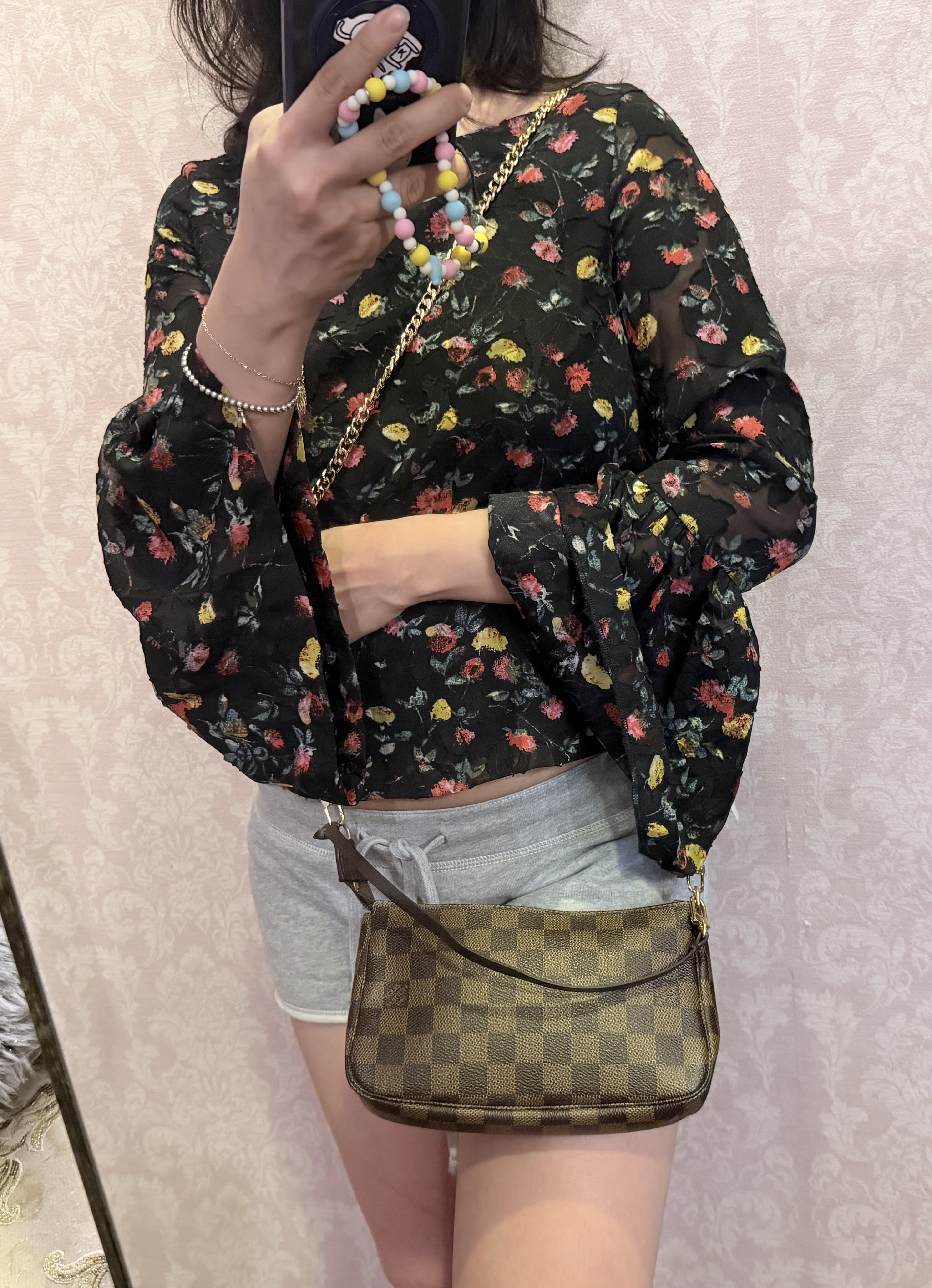 Louis Vuitton Damier Ebène Canvas Pochette Accessoires 