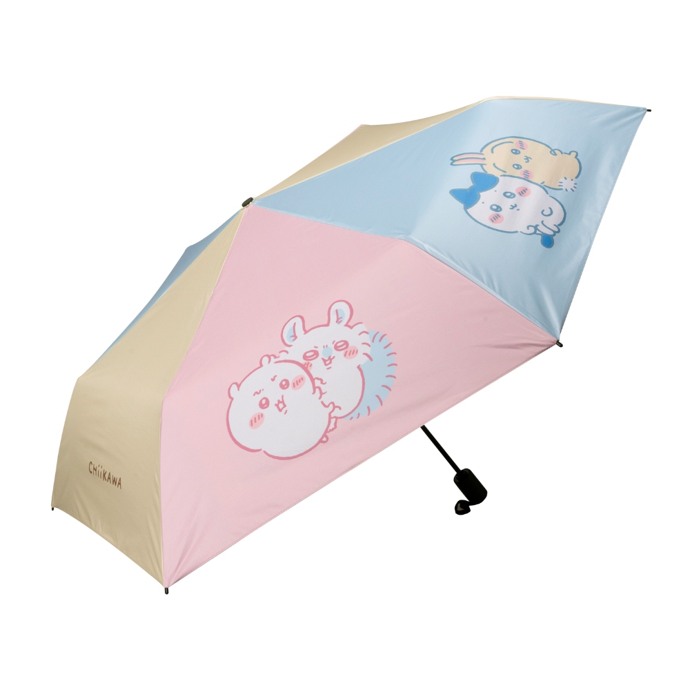 📦訂購 台灣限定 Chiikawa 吉伊卡哇 Umbrella 黑膠自動雨傘 縮骨遮🌂