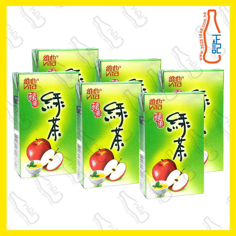 ==維他蘋果綠茶 250ml x 6包 /份