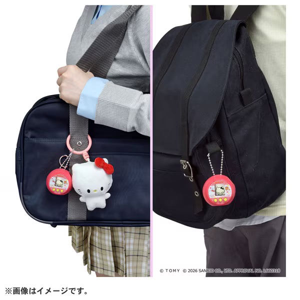 預訂 | 日本版 Sanrio × Punirunes 電子寵物觸摸互動遊戲機