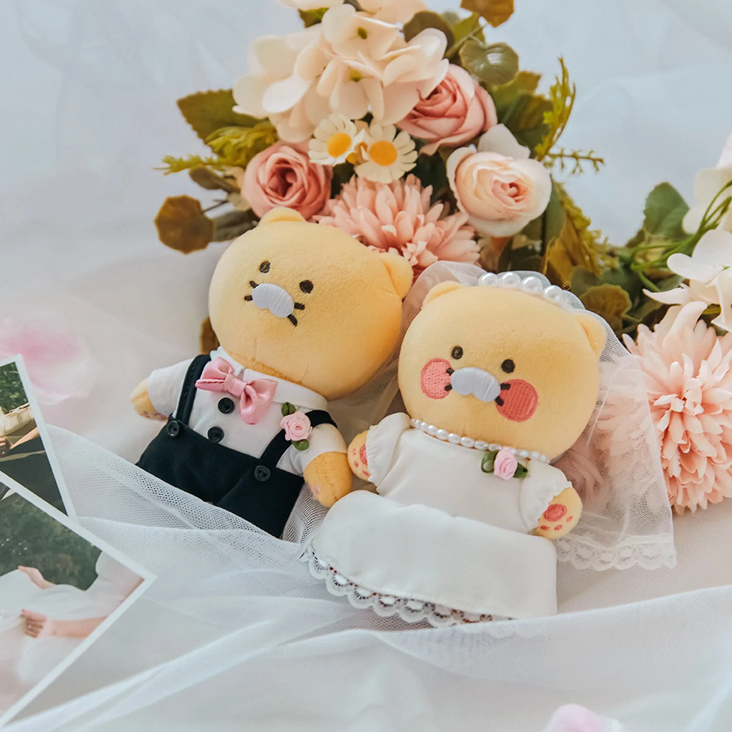 Kakao Friends 春植結婚Keyring公仔套裝