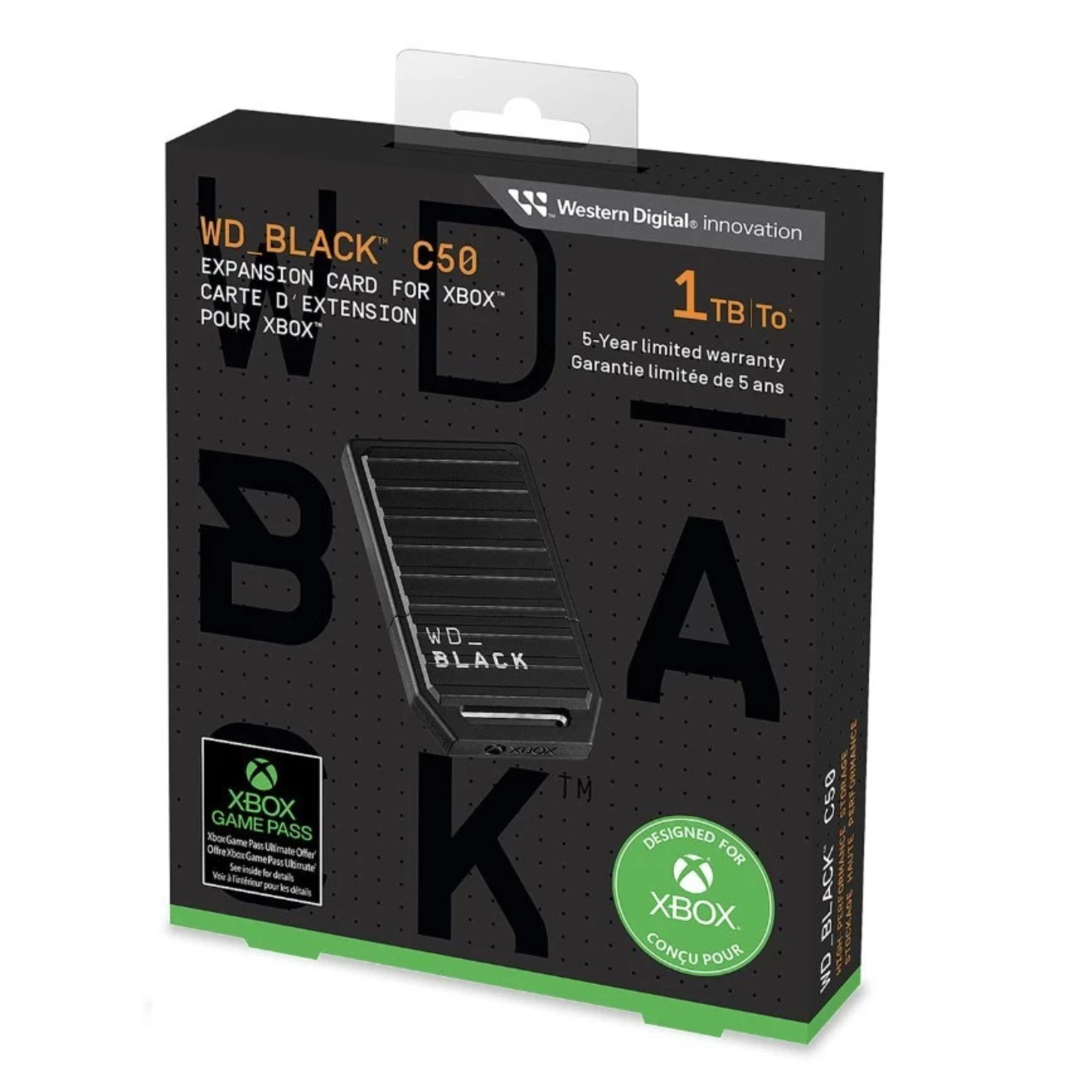 (🔥FLASH SALE🔥) Western Digital WD Black C50 Official SSD Expansion Card for Xbox Series X|S (512GB/1TB/2TB)