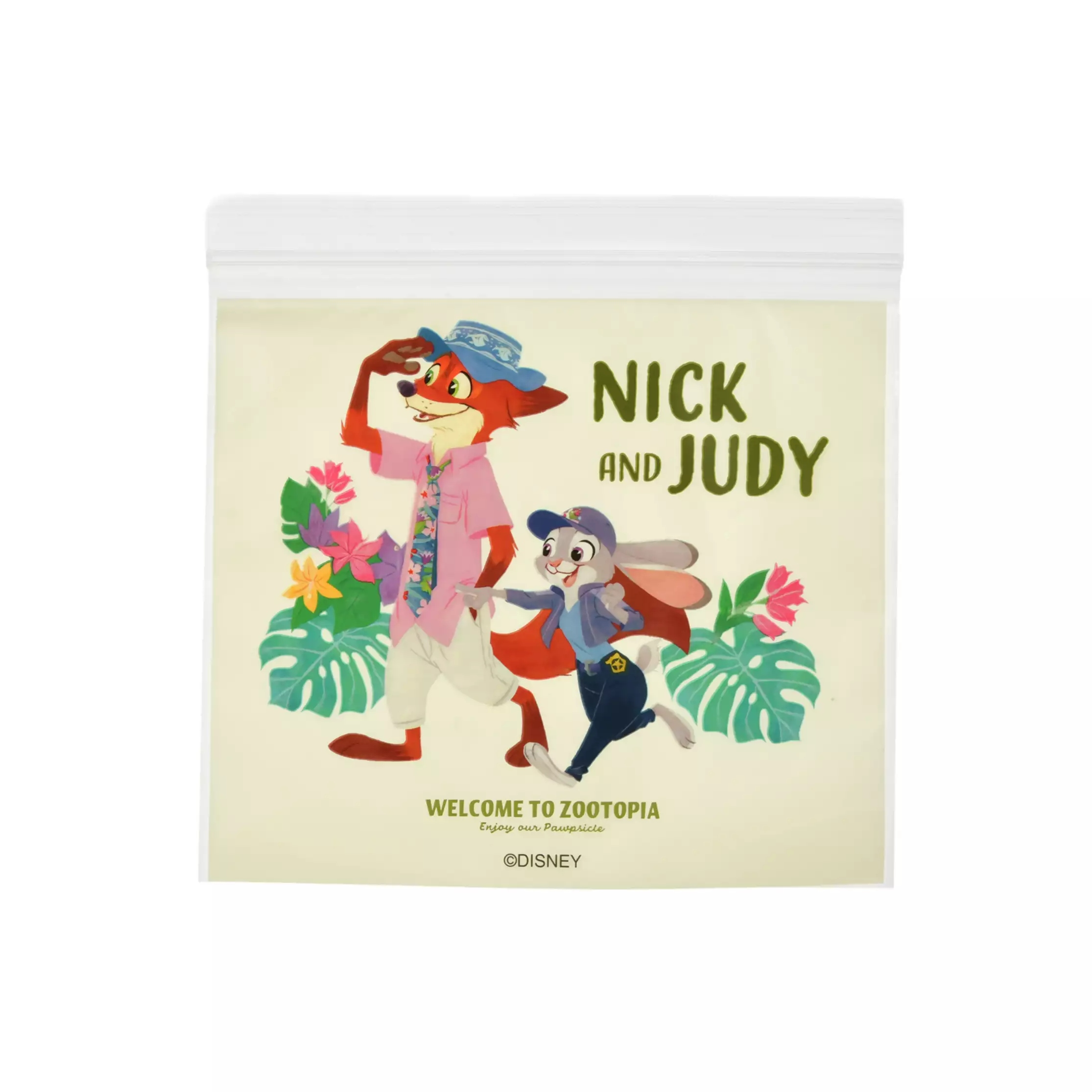 🌸 【預訂】Zipper Bag - TROPICAL ZOOTOPIA