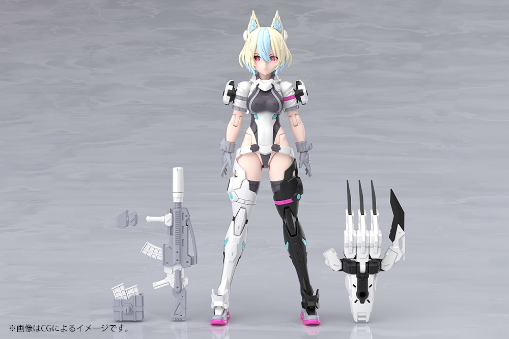 (預訂訂金 $100) (總價 $316) 壽屋 Kotobukiya Megami Device 女神裝置 Yggdrasis Garm Ripper Avalanche 模型 (KO08637) (行版) 
