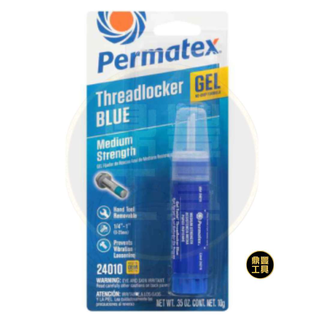 Permatex 太陽牌 中強度藍色螺絲膠啫哩 10g  PX 24010
