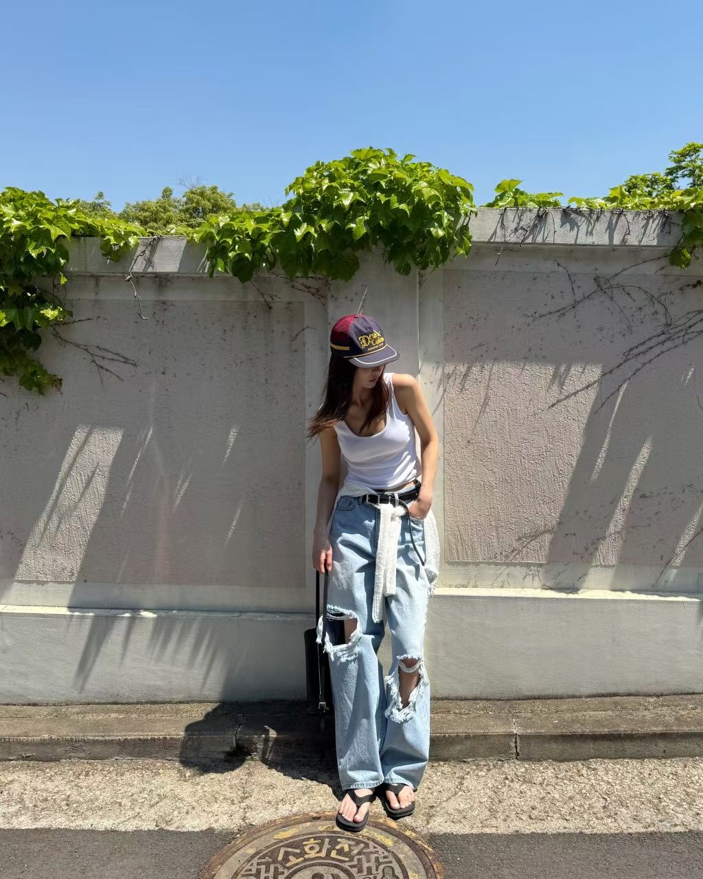東大門女裝 | Torn jeans