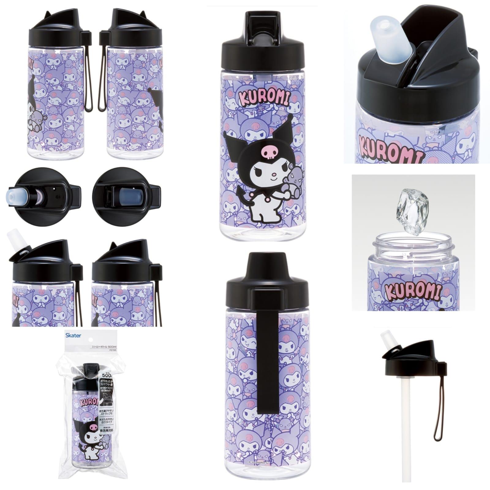 日本🇯🇵Skater摺疊吸管水樽(500ml) - Sanrio系列
