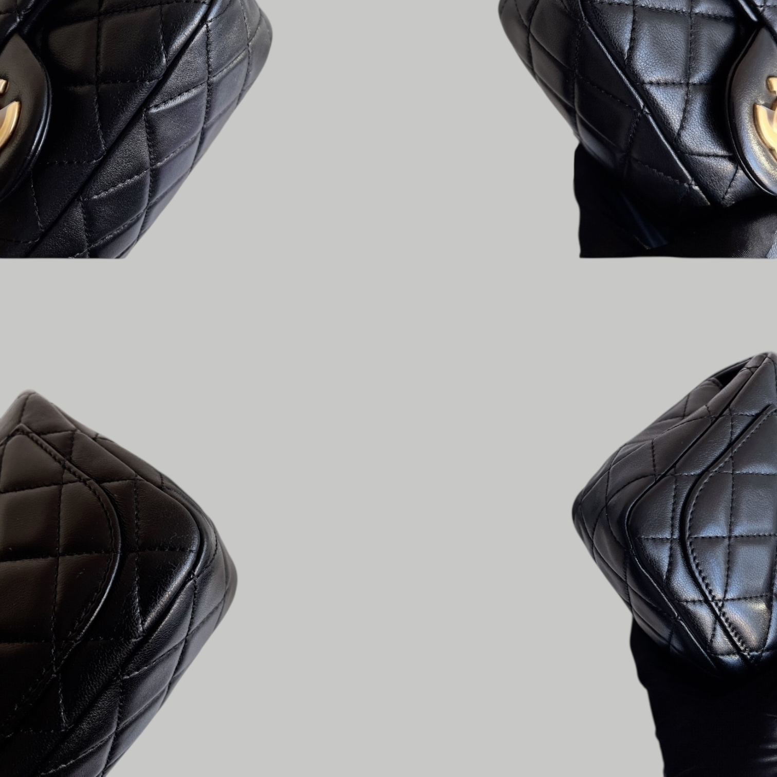 Chanel Lambskin 方胖金球