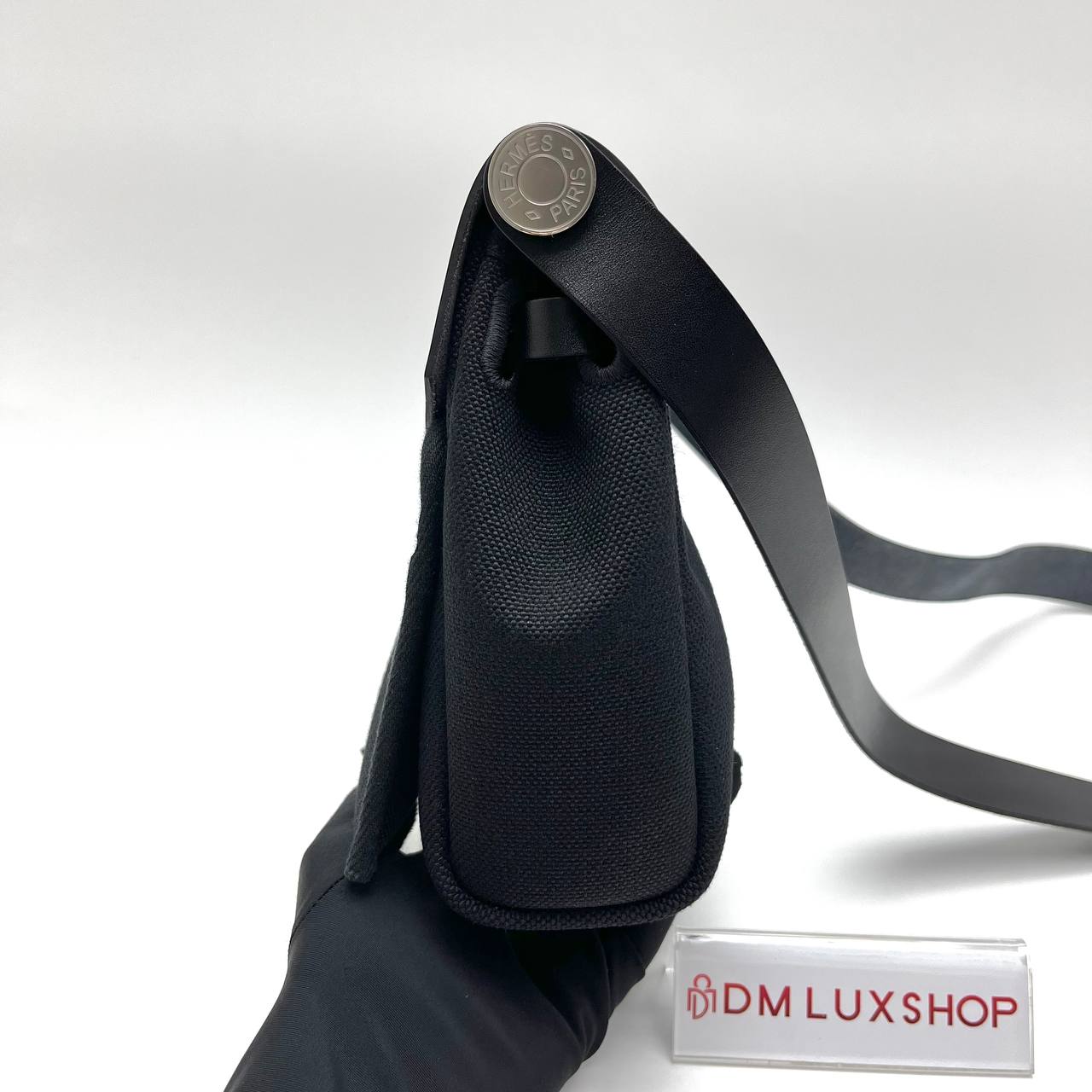 Hermes Mini Herbag Black (Stamp G)
