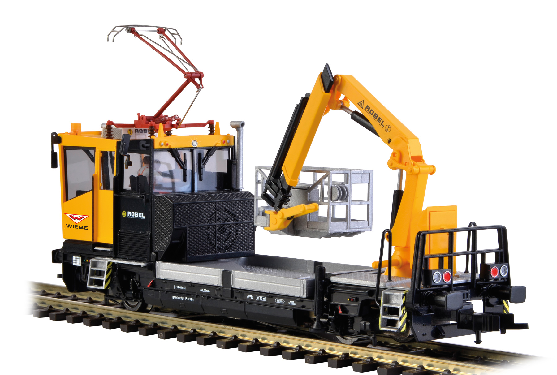 ROBEL 軌道工程車 HO Scale DCC Sound and Functional 