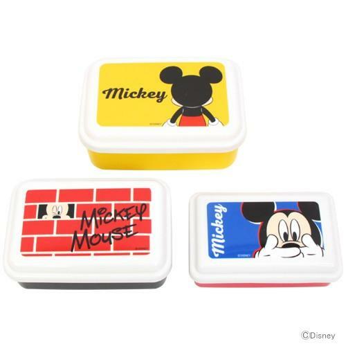 [現貨] [日本製] 米奇｜ 可疊起食物盒 {TF2302134}