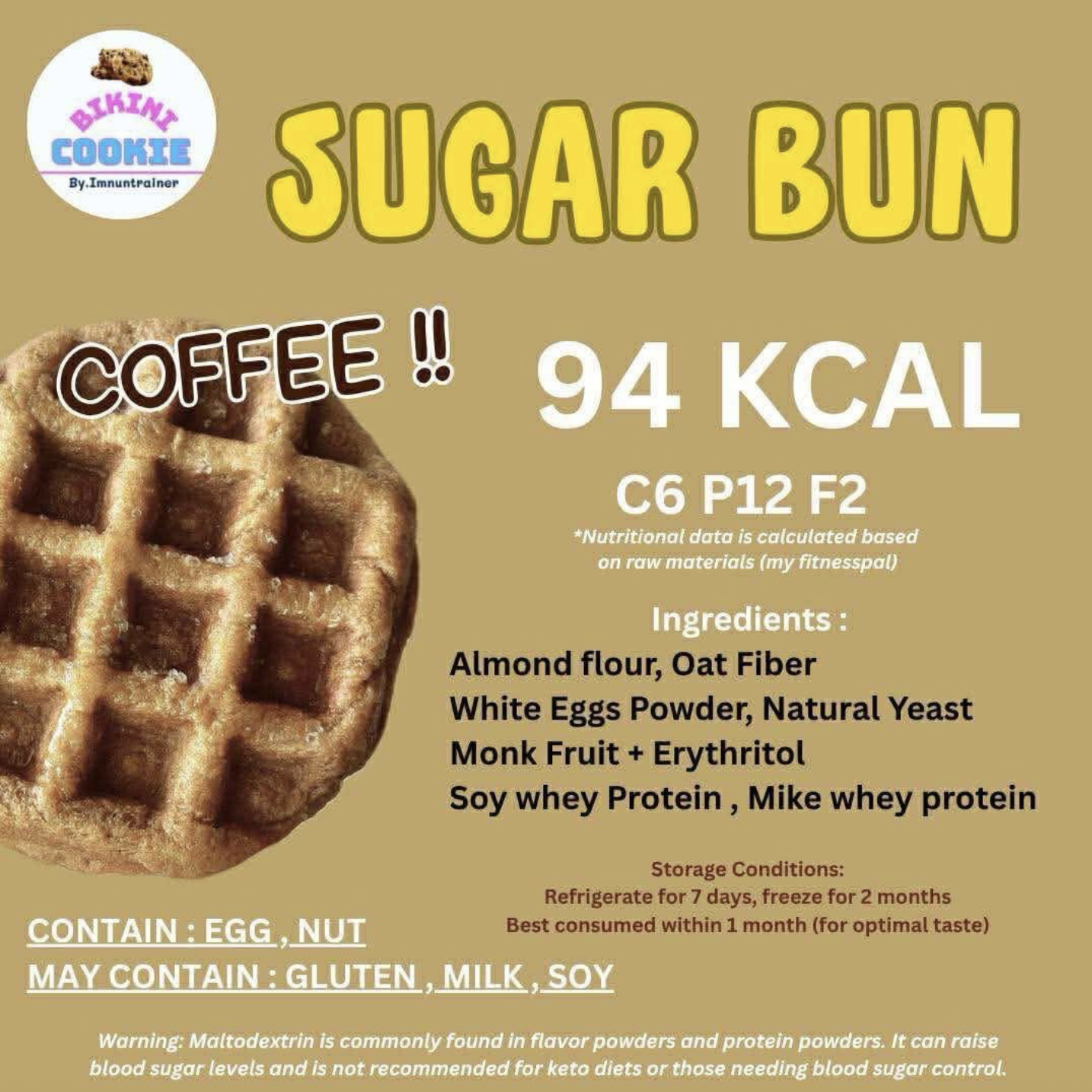 [BC]No Sugar Bun