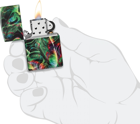 Zippo Psychedelic Swirl Design 迷幻漩渦 48774  防風打火機 | ZIPPO 指定授權經銷商 |美國製造 | 收藏
