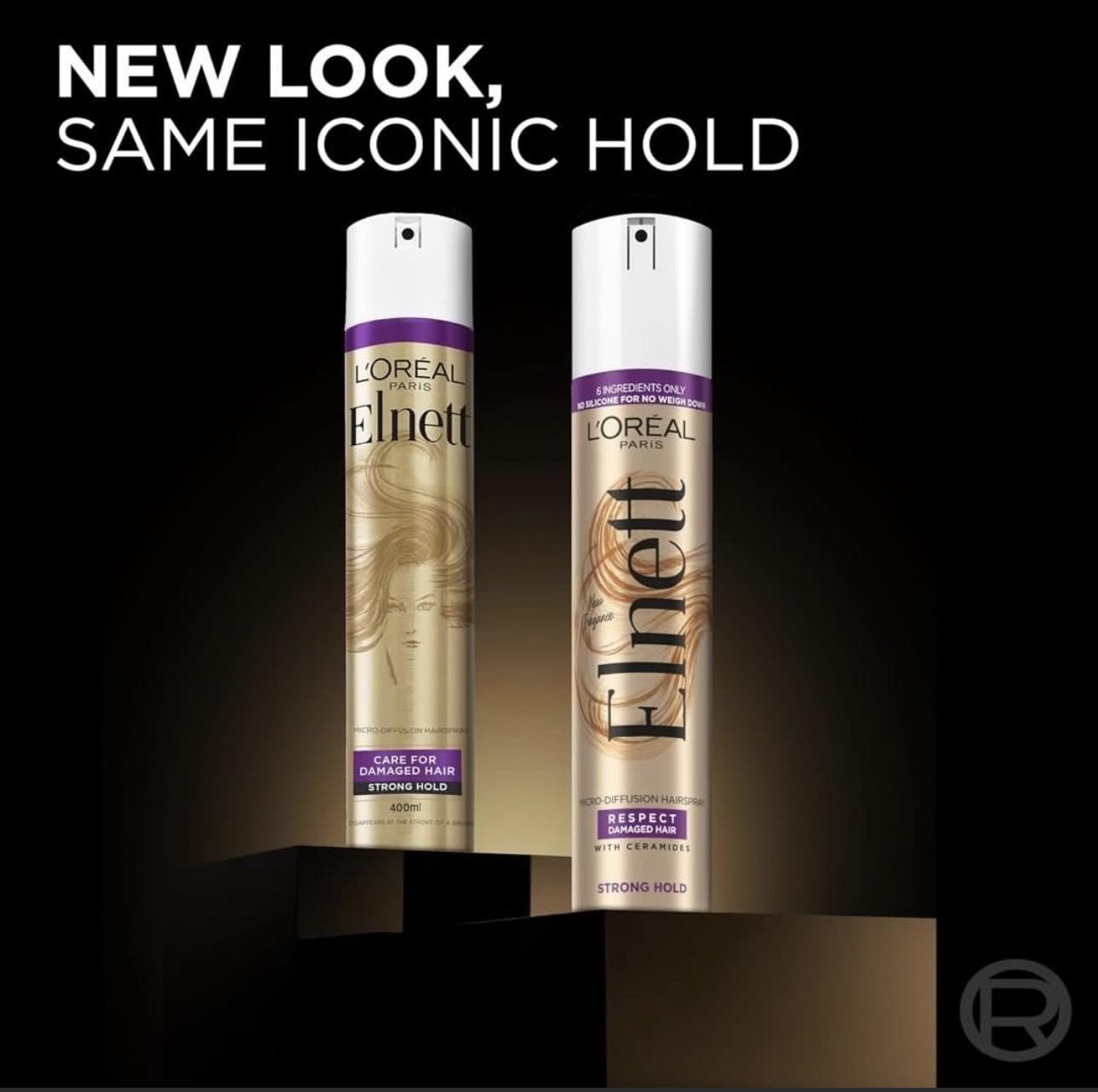L’Oral Paris Elnett Respect Damaged Hair 定型噴霧 300ml 