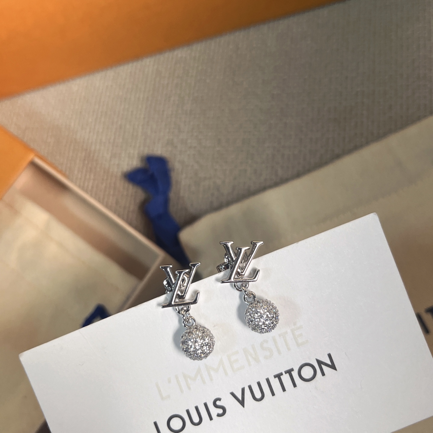 LV Iconic Louisa Strass 耳環 連禮盒