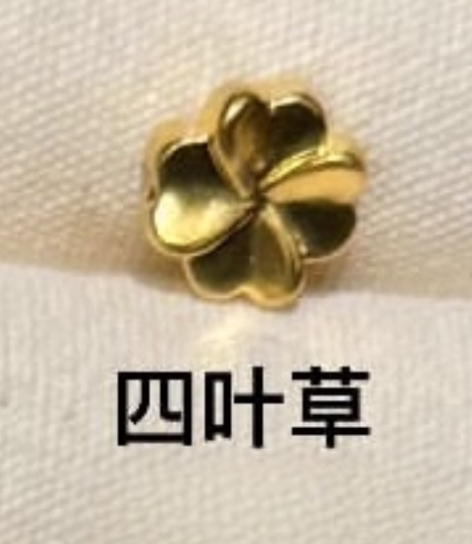 【无氢工艺】蝴蝶结/锦鲤/四叶草-项链吊坠