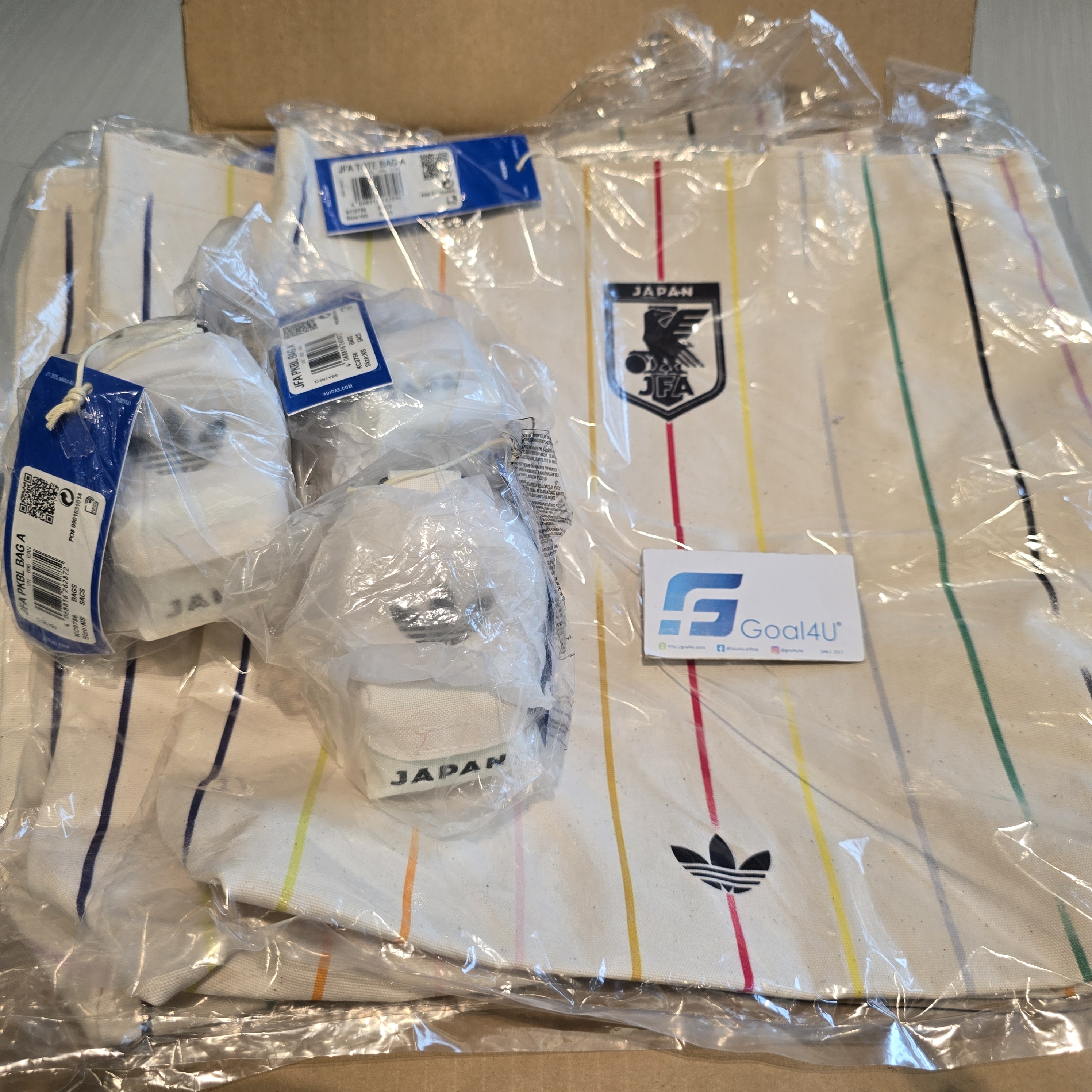 #現貨 Adidas Japan 日本國家隊作客主題帆布手提袋 KC0758