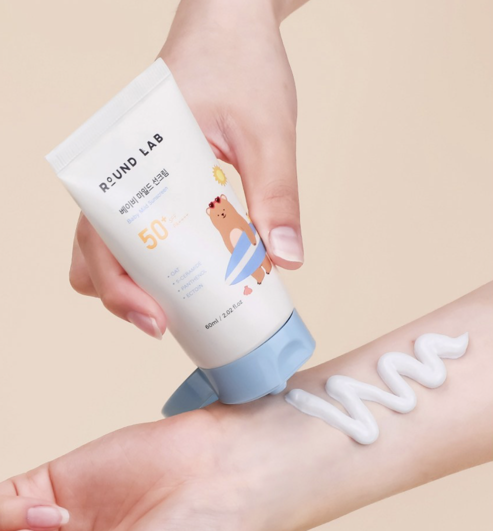 韓國 Round Lab 嬰兒溫和 防曬霜 SPF50+ PA++++｜Baby Mild Suncream