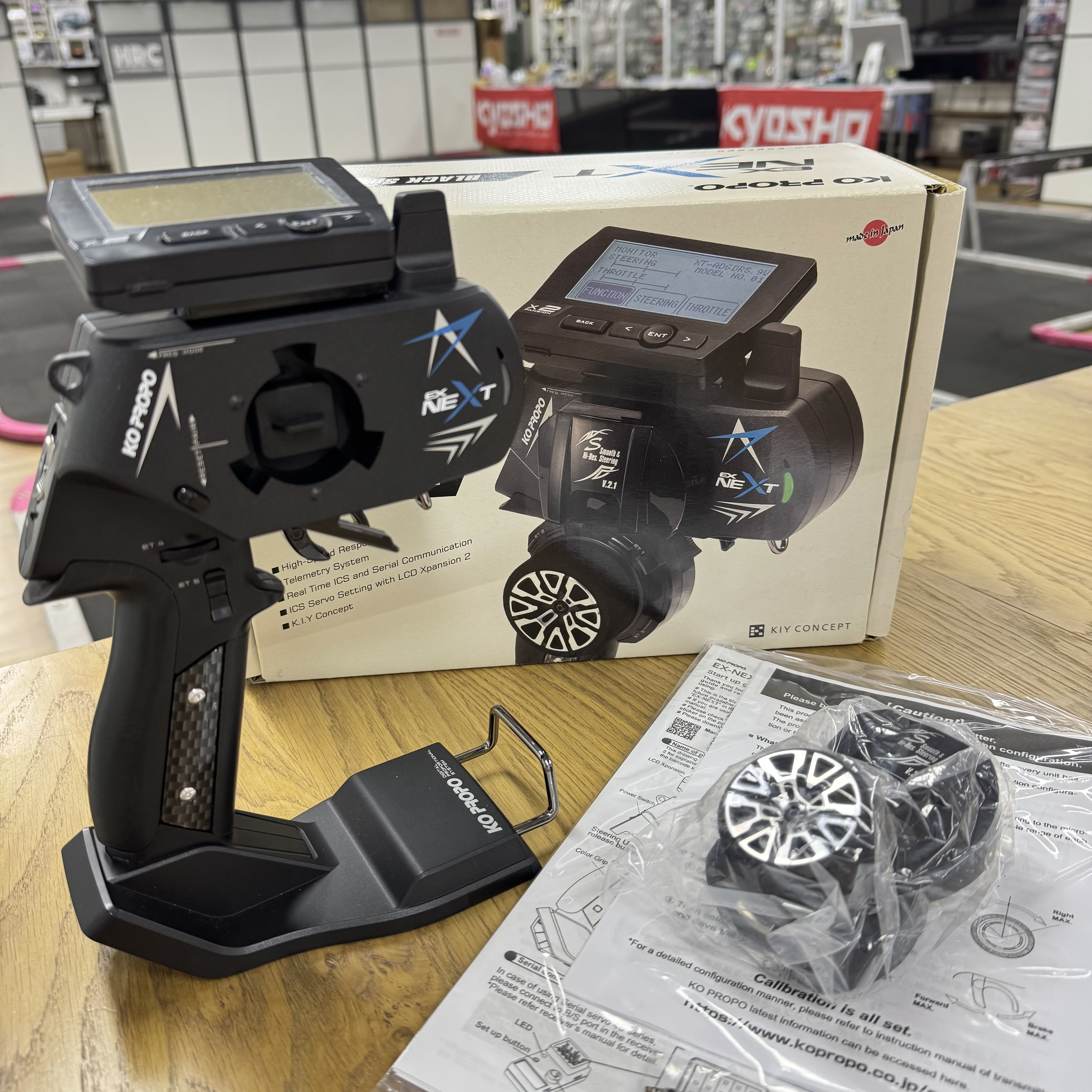 KO Propo EX Next Black Special for Mini-Z EVO (中古Refurbished products)